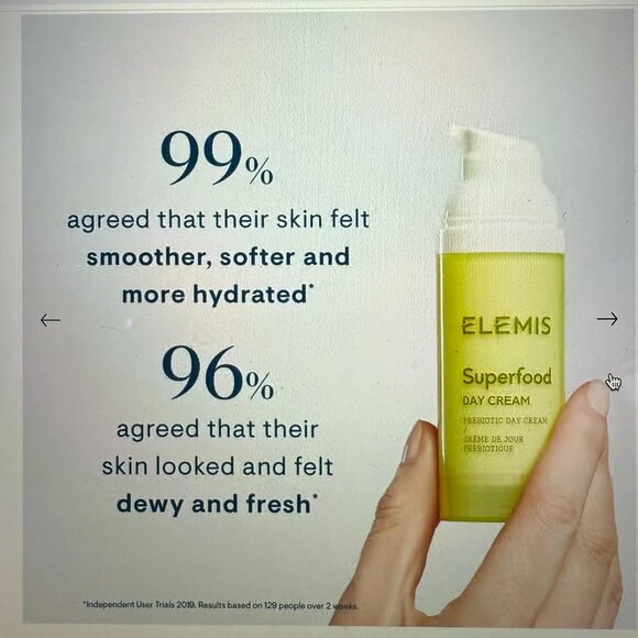 ELEMIS SUPERFOOD DAY CREAM ~ BRAND NEW IN BOX - Picture 5 of 6